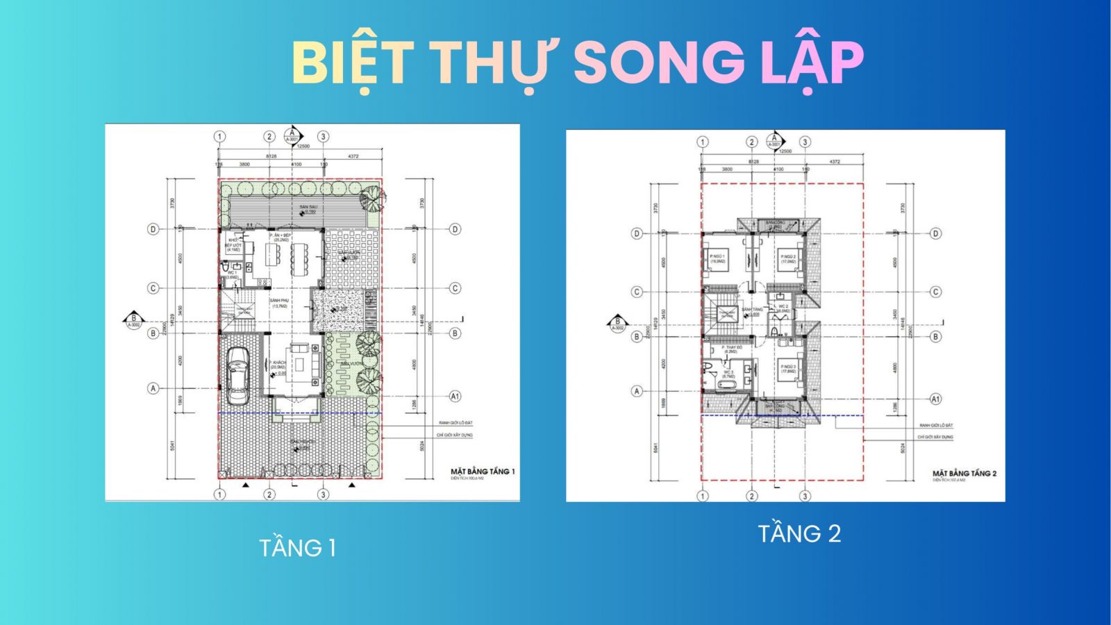 thiết kế biệt thự song lập eurowindow light city