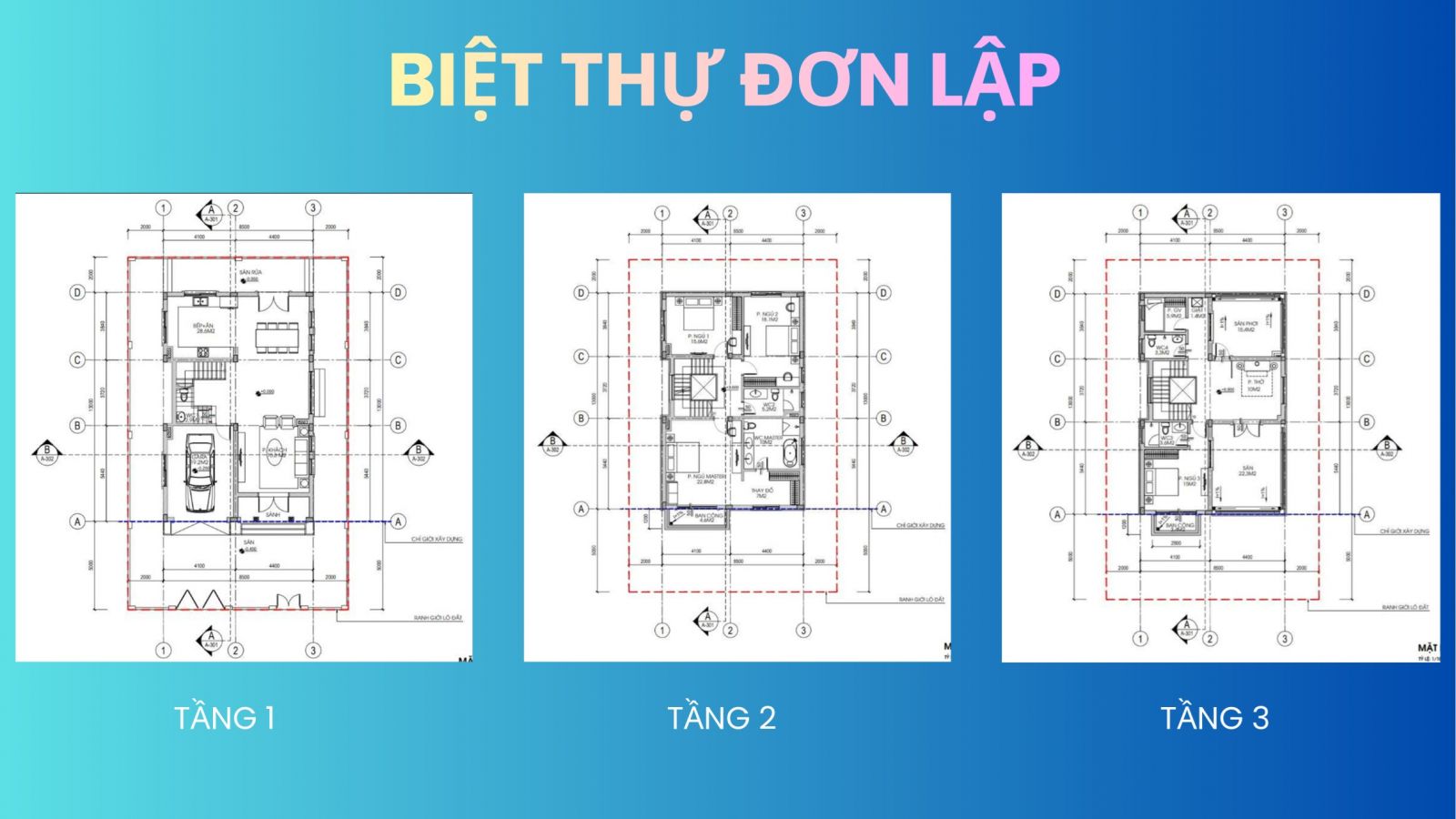 thiết kế biệt thự đơn lập eurowindow light city